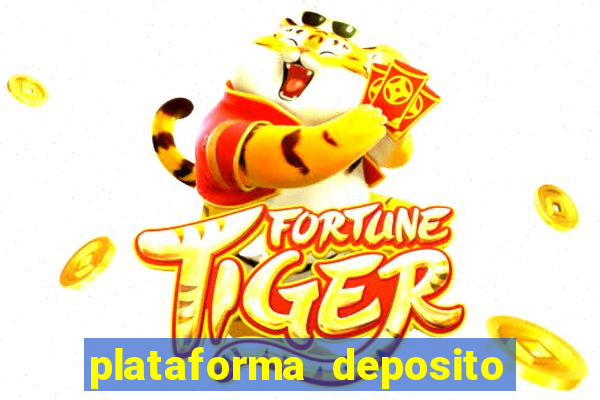 plataforma deposito 1 real fortune tiger